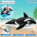 Phao bơi cá voi đen cỡ lớn INTEX 58561