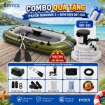 Thuyền hơi SEAHAWK 3 mẫu mới INTEX 66333