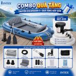 Thuyền hơi EXCURSION 4 mẫu mới INTEX 66324