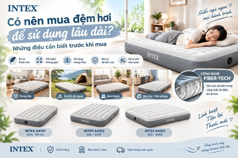 Đệm hơi Intex