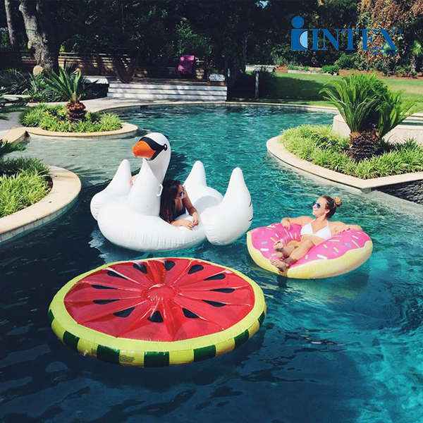 Phao bơi hình dưa hấu khổng lồ WA001