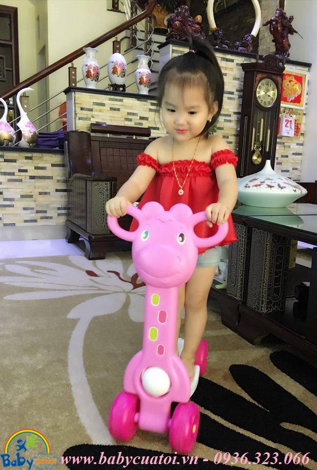 scooter hươu hồng