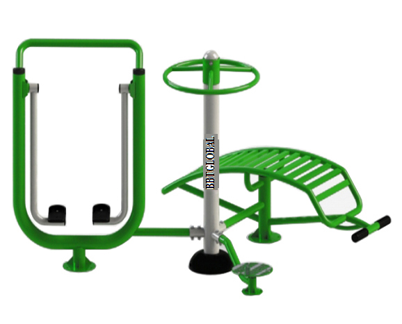 THIẾT BỊ THỂ DỤC NGOÀI TRỜI 3 TRONG 1 KXJS-086