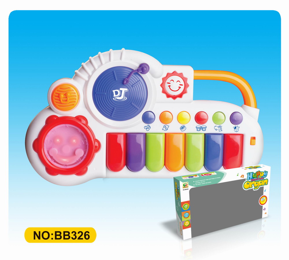 Đồ chơi âm nhạc đàn organ bàn phím với nhiều màu sắc BB326