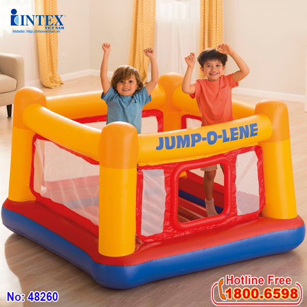 Nhà bóng nhún INTEX Jump O Lene 48260