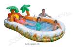 Bể bơi phao có cầu trượt INTEX 57131- Lion King