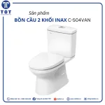 Bàn Cầu Hai Khối INAX C-504VAN