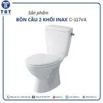 Bàn Cầu Hai Khối INAX C-117VA