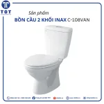 Bàn Cầu Hai Khối INAX C-108VAN