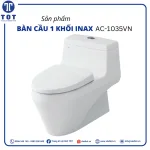 Bàn Cầu Một Khối INAX AC-1035VN