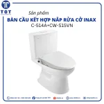 Bàn Cầu Kết Hợp Nắp Rửa Cơ INAX C-513+CW-S15VN