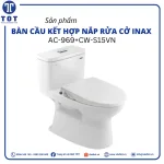 Bồn Cầu Kết Hợp Nắp Rửa Cơ INAX AC-969+CW-S15VN