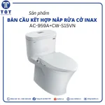 Bồn Cầu Kết Hợp Nắp Rửa Cơ INAX AC-959A+CW-S15VN