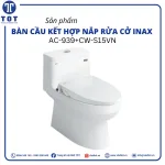 Bồn Cầu Kết Hợp Nắp Rửa Cơ INAX AC-939+CW-S15VN