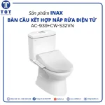 Bàn Cầu Kết Hợp Nắp Rửa Điện Tử AC-900R+CW-H18VN