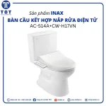 Bàn Cầu Kết Hợp Nắp Rửa Điện Tử INAX AC-514A+CW-H17VN