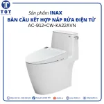 Bồn Cầu Kết Hợp Nắp Rửa Điện Tử AC-912+CW-KA22AVN