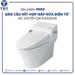 Bàn Cầu Kết Hợp Nắp Rửa Điện Tử INAX AC-1017R+CW-KA22AVN