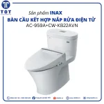Bồn Cầu Kết Hợp Nắp Rửa Điện Tử INAX AC-959A+KB22AVN