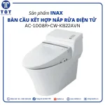 Bàn Cầu Kết Hợp Nắp Rửa Điện Tử INAX AC-1008R+CW-KB22AVN