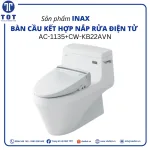Bàn Cầu Kết Hợp Nắp Rửa Điện Tử INAX AC-1135+CW-KB22AVN