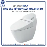 Bồn Cầu Kết Hợp Nắp Rửa Điện Tử INAX AC-2700+CW-KB22AVN