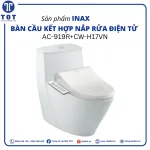 Bồn Cầu Kết Hợp Nắp Rửa Điện Tử INAX AC-919R+CW-H17VN