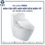 Bàn Cầu Kết Hợp Nắp Rửa Điện Tử INAX AC-919R+CW-H18VN