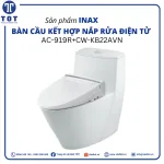 Bồn Cầu Kết Hợp Nắp Rửa Điện Tử AC-919R+CW-KB22AVN