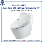 Bàn Cầu Kết Hợp Nắp Rửa Điện Tử INAX AC-919R+CW-KA22AVN