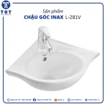 Chậu Góc Treo Tường INAX L-281V
