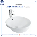Chậu Rửa Bán Âm INAX L-333V