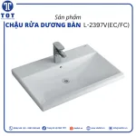 Chậu Rửa Dương Bàn INAX L-2397V(EC/FC)