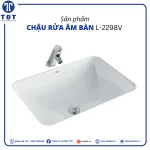 Chậu Rửa Âm Bàn INAX L-2298V