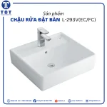 Chậu Rửa Đặt Bàn INAX L-293V(EC/FC)