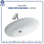 Chậu Rửa Âm Bàn INAX L-2216V