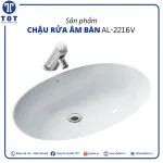 Chậu Rửa Âm Bàn INAX AL-2216V
