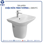 Chậu Rửa Treo Tường INAX L-289VFC