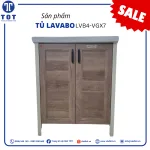 Tủ Lavabo Vân Gỗ LVB4-VGX7