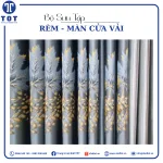 Rèm Cửa Vải Phòng Ngủ Có Họa Tiết