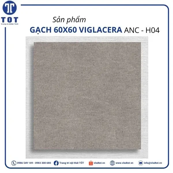 Gạch lát nền Viglacera 60x60 ANC - HO4