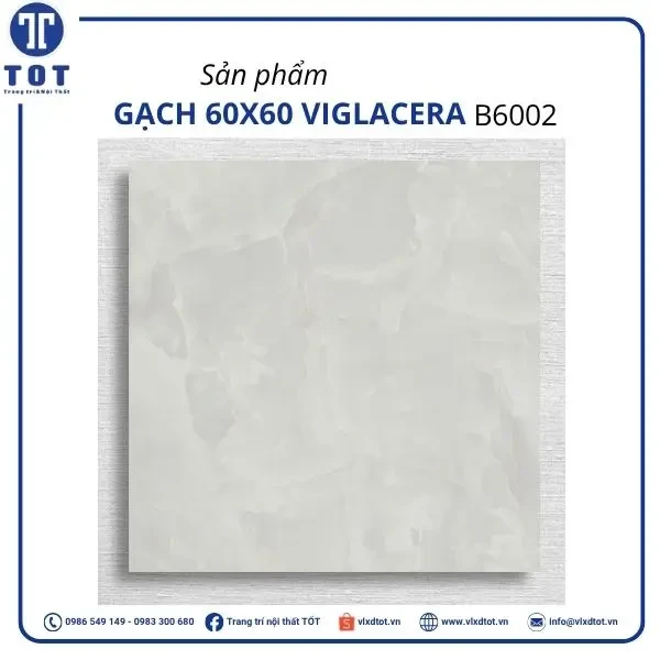 Gạch lát nền Viglacera 60x60 B6002
