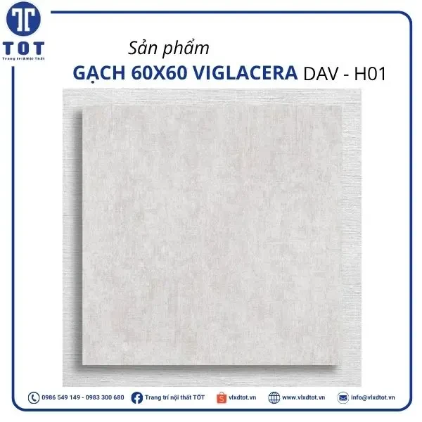 Gạch lát nền Viglacera 60x60 DAV - HO1
