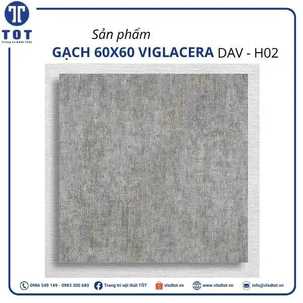 Gạch lát nền Viglacera 60x60 DAV - HO2