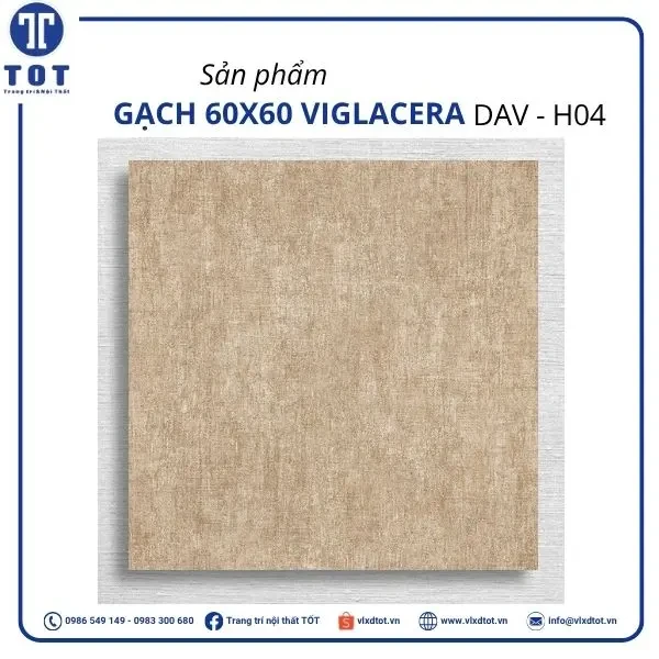 Gạch lát nền Viglacera 60x60 DAV - HO4