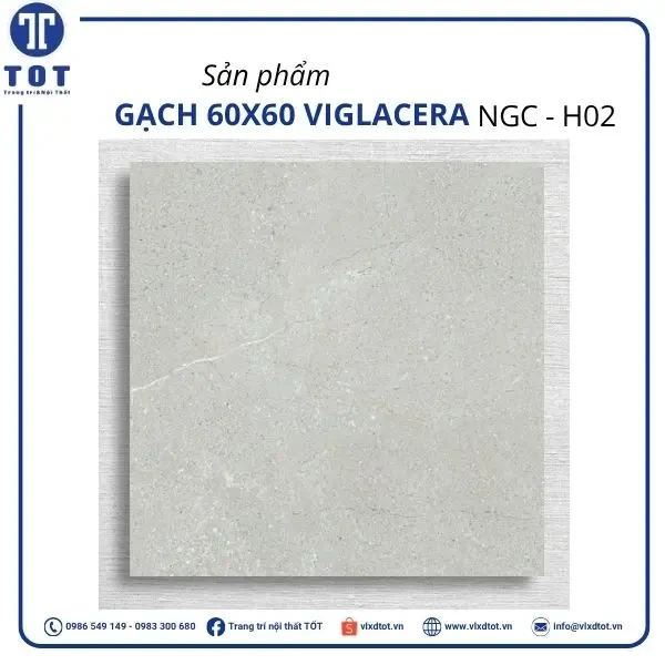Gạch lát nền Viglacera 60x60 NGC - HO2