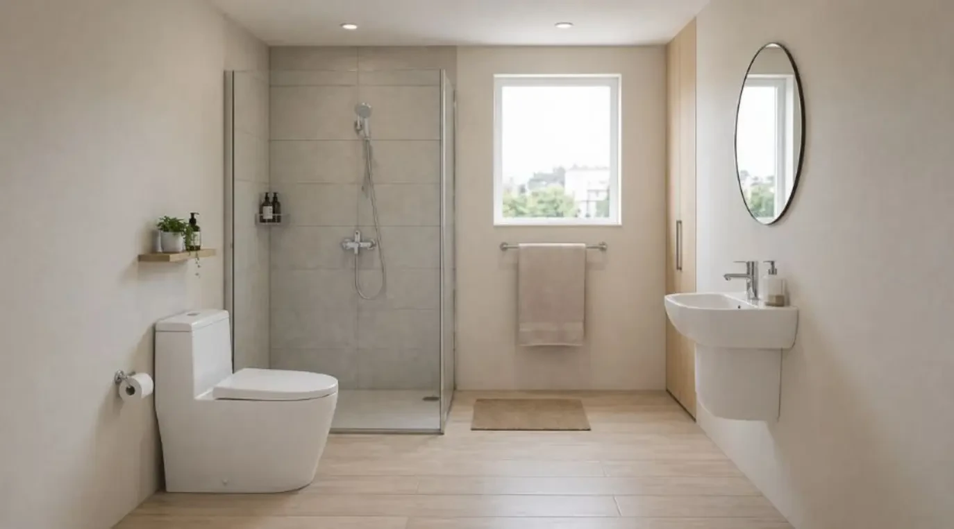 Hình thiết kế phòng tắm