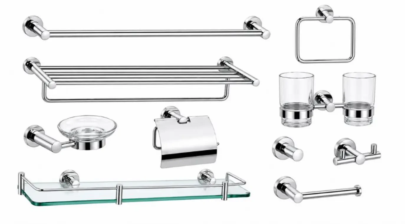 Hình minh họa các phụ kiện phòng tắm