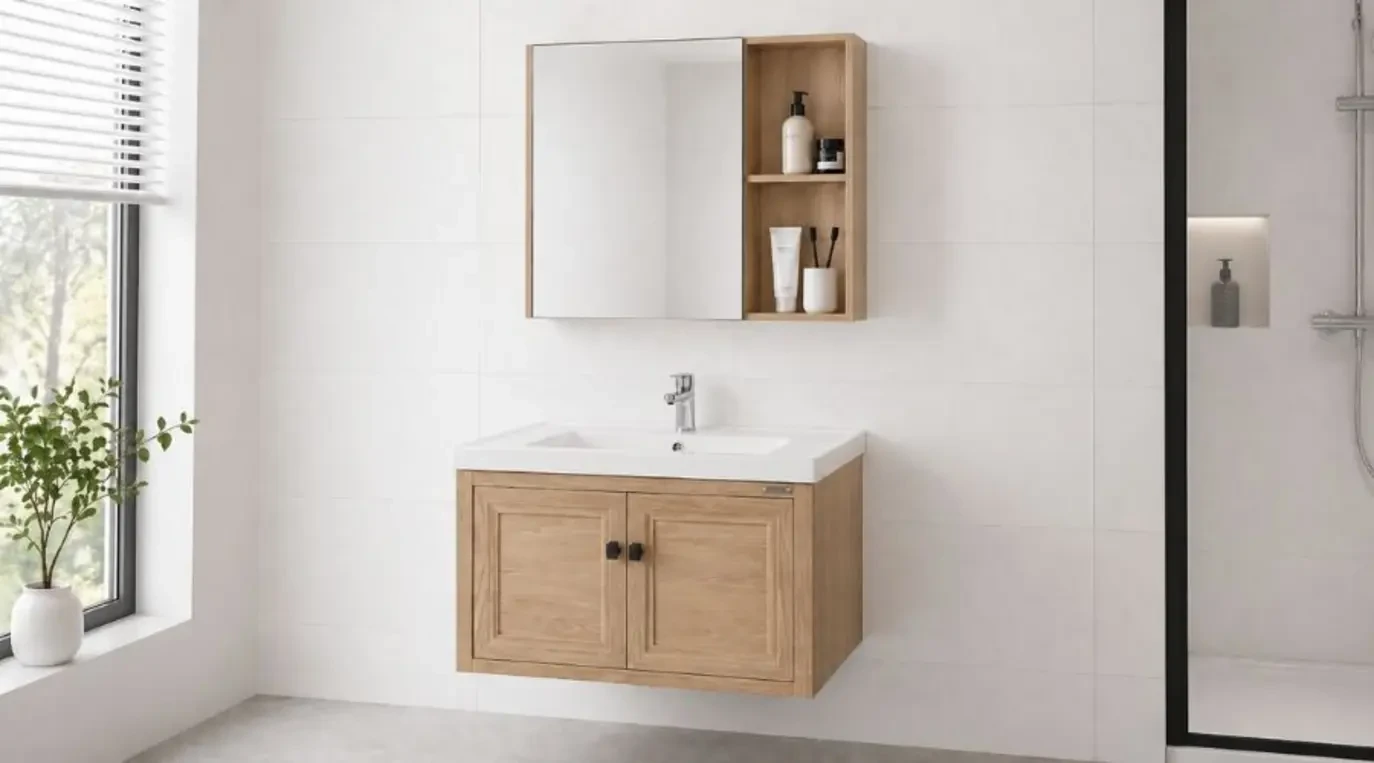 Hình minh họa lavabo treo tường
