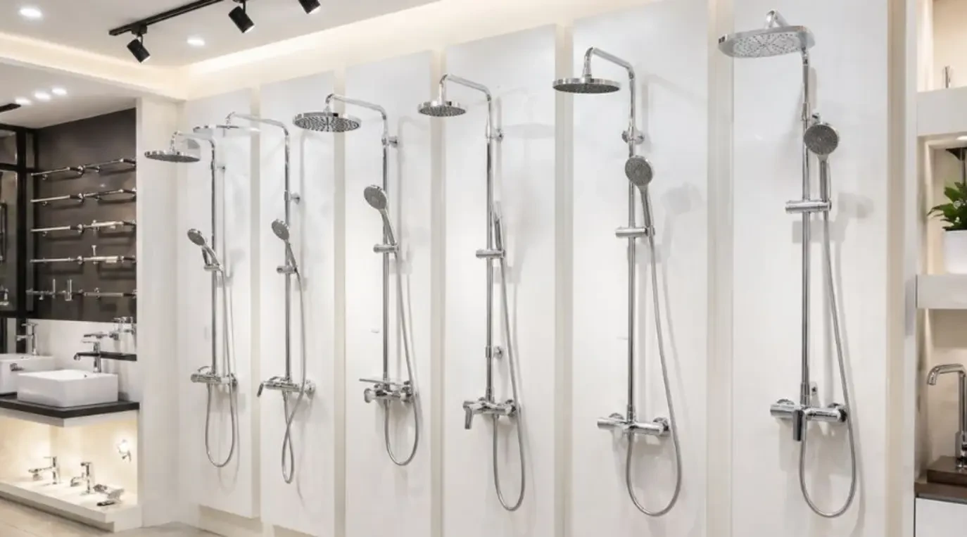 Hình minh họa vòi sen tắm đứng